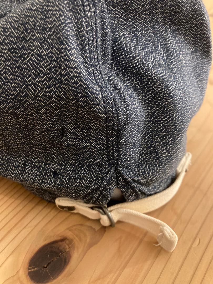 RRL★ソルトペッパー★ワークキャップ★ごま塩★杢★レイルロードキャップ