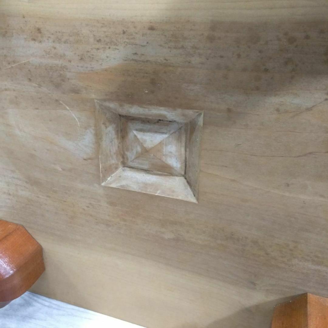 【良品】碁盤 5寸8分 板目 木裏 ヘソ付き 33号 蛤碁石付き