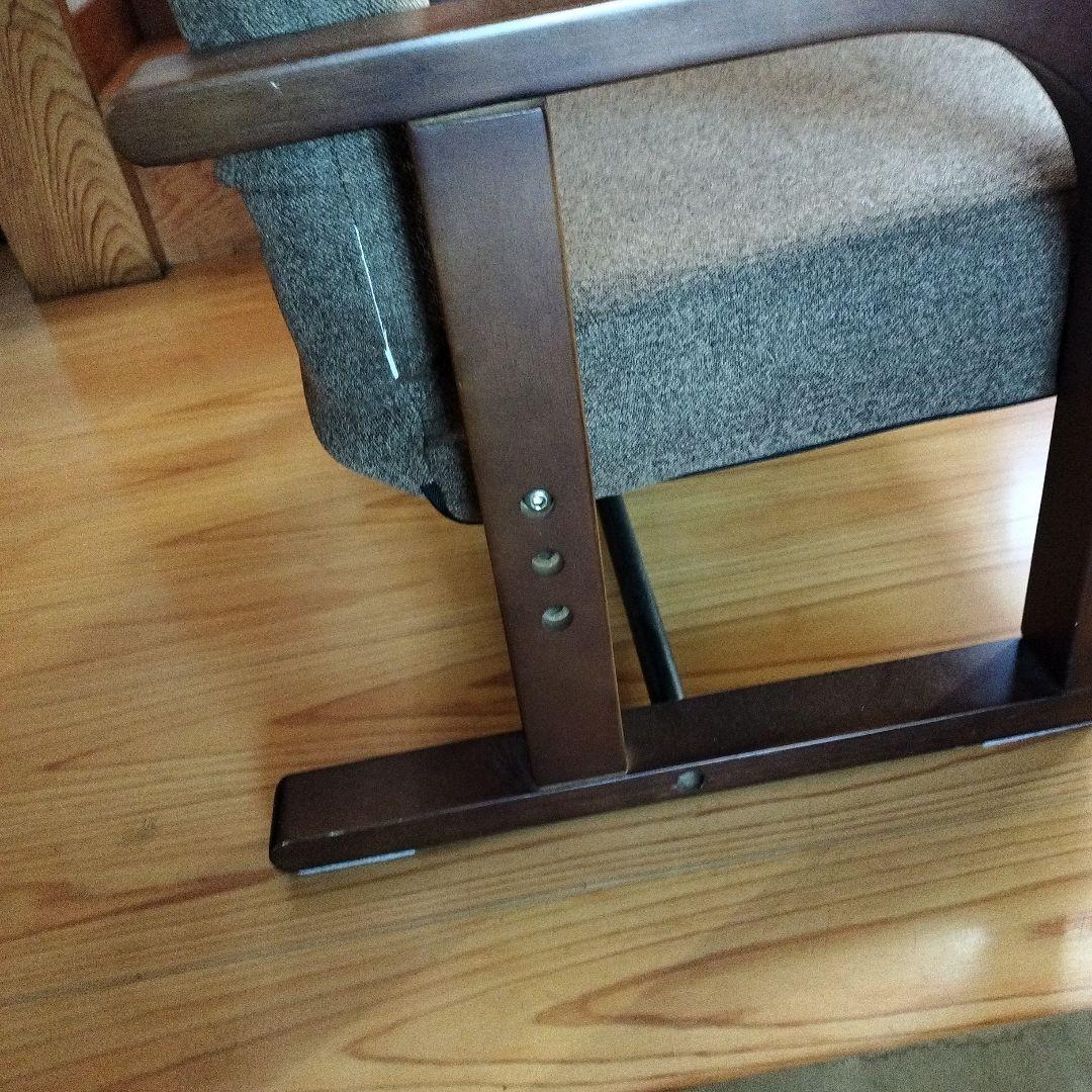 ニトリ　高座椅子　ブラウン