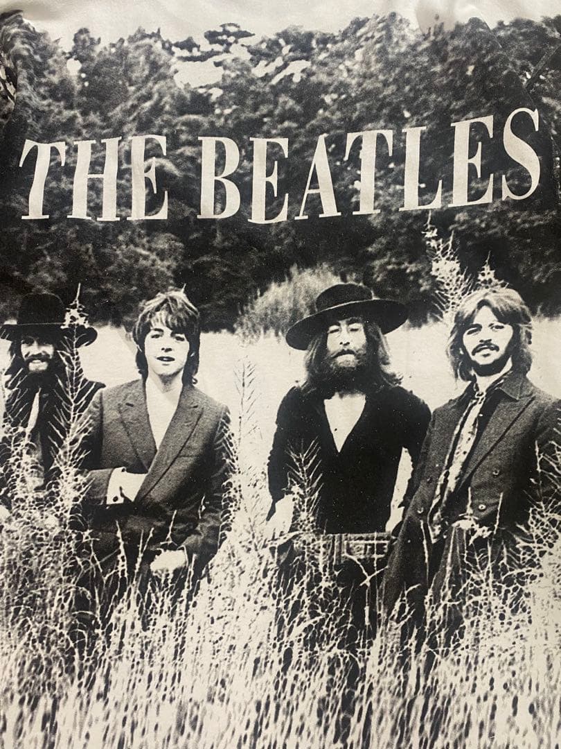 90’s THE BEATLES ALLOVER PRINTED tee バンT