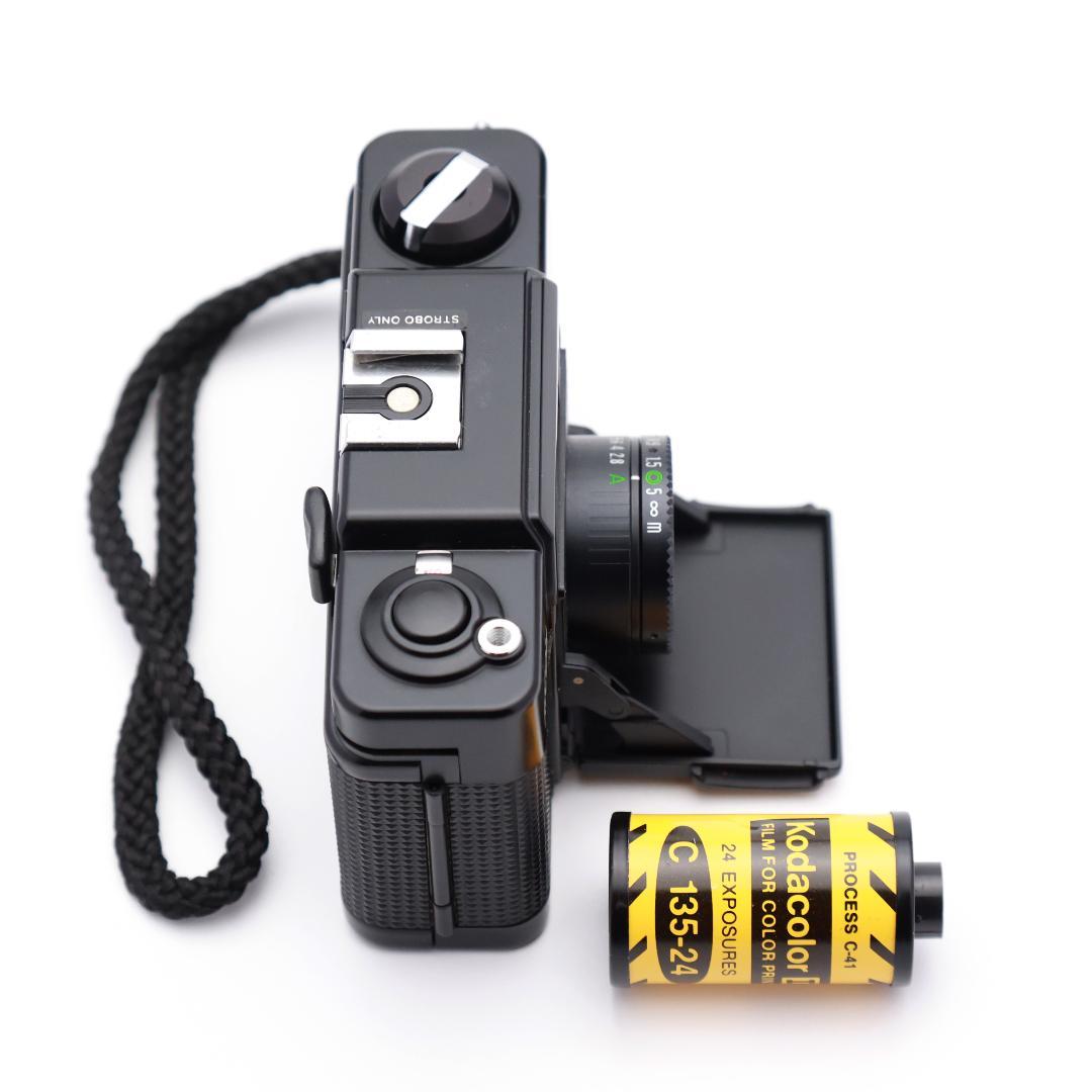 【動作確認済】RICOH FF-1 沈胴式 コンパクトカメラ 純正ポーチ付