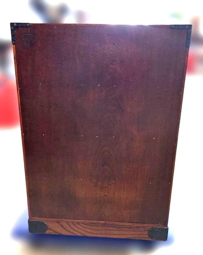 最終値下します。駿河民芸家具　欅材　小物引き出し　美品