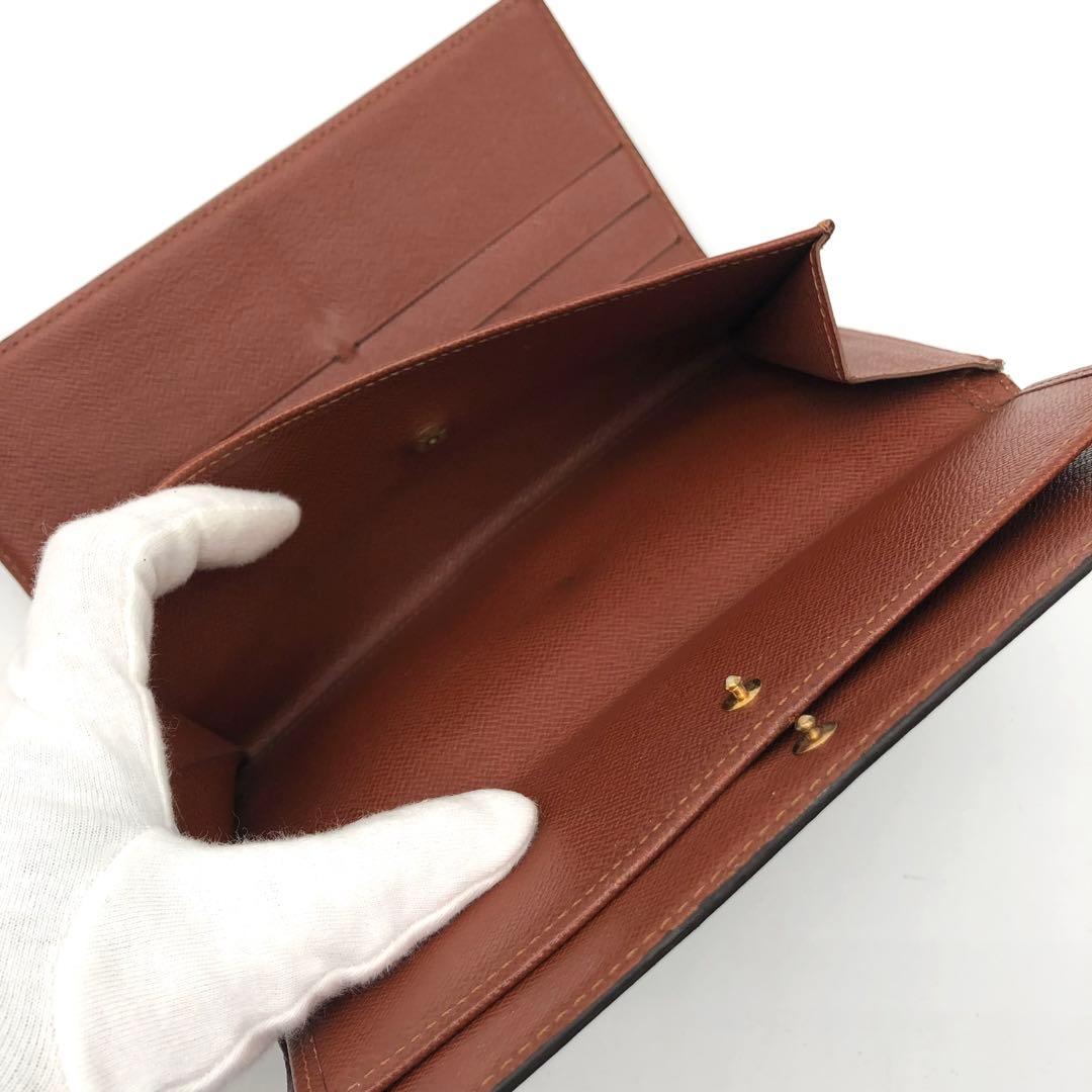 ルイヴィトン インターナショナル モノグラム 三つ折り財布 コンパクト