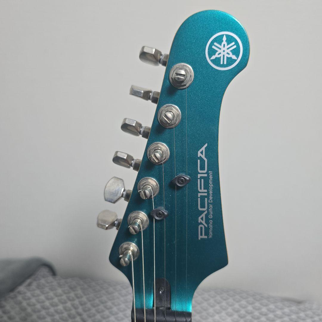 Yamaha PACIFICA612 アクアブルー ケース,スタンド含め