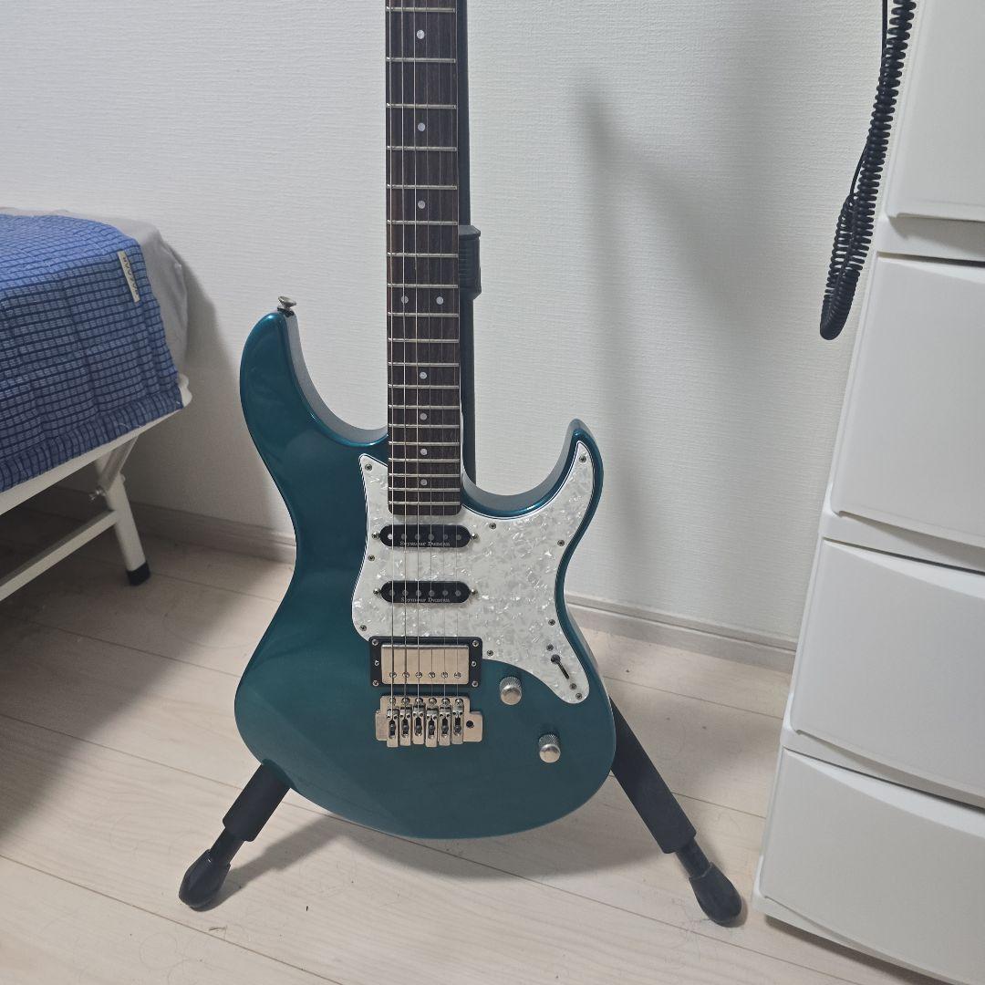 Yamaha PACIFICA612 アクアブルー ケース,スタンド含め