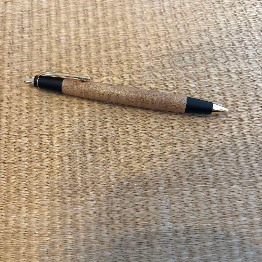 野原工芸シャーペン最新型バーズアイメープル