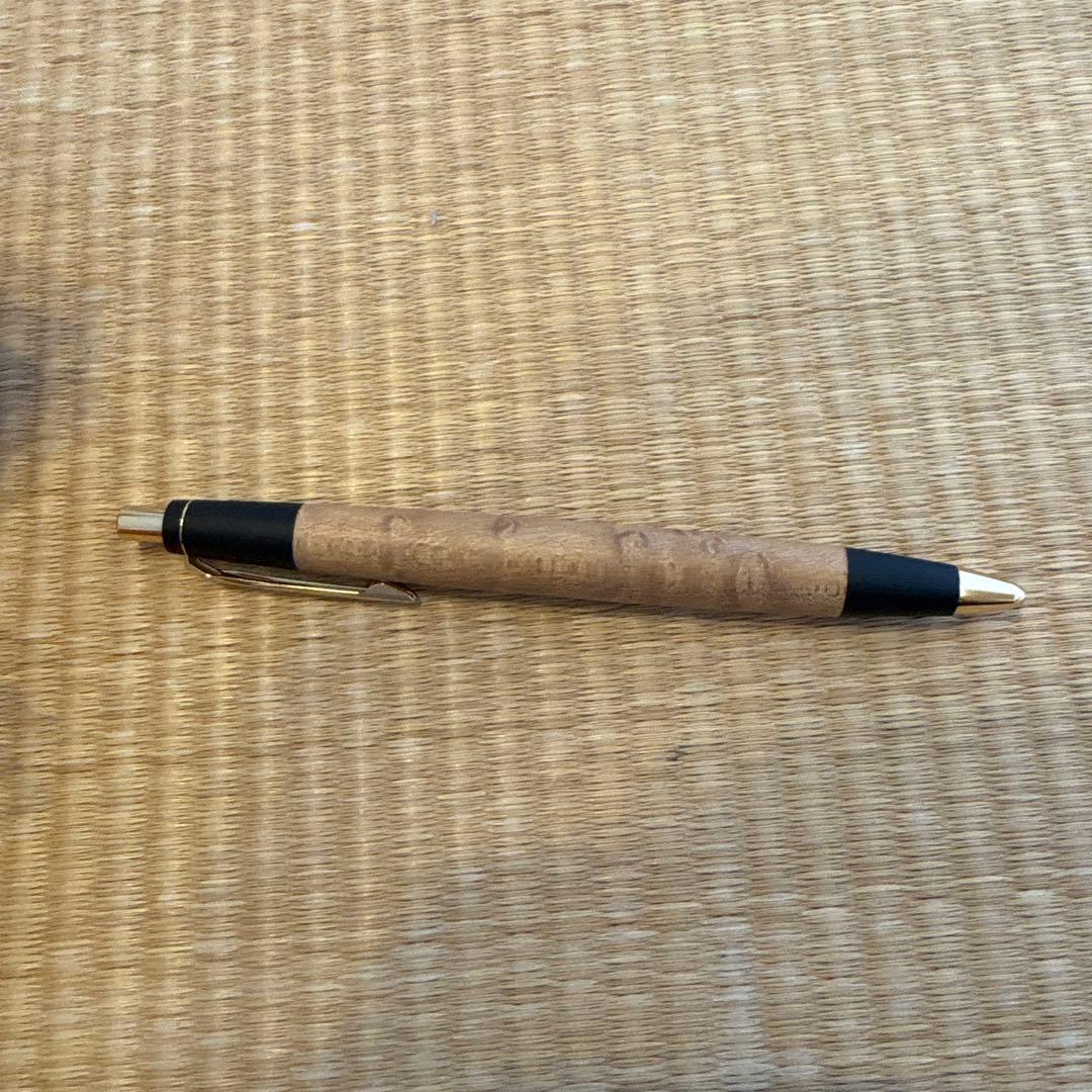 野原工芸シャーペン最新型バーズアイメープル