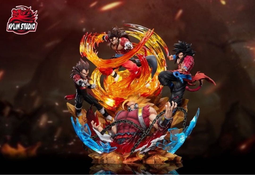 ドラゴンボール ベジット ガレキ ガレージキット スタチュー X①③