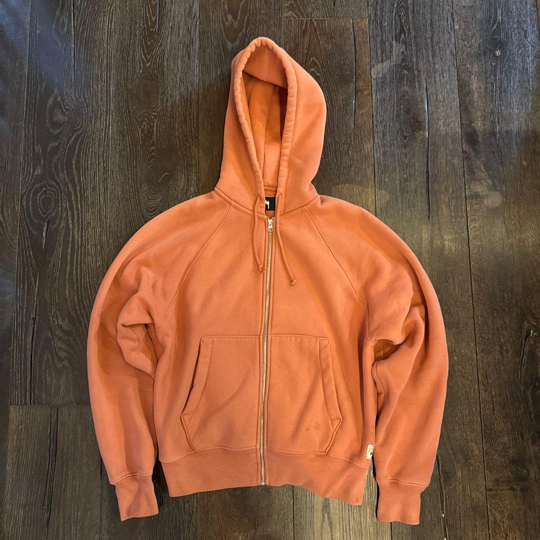 24FW STUSSY RAGLAN ZIP HOOD ジップパーカー