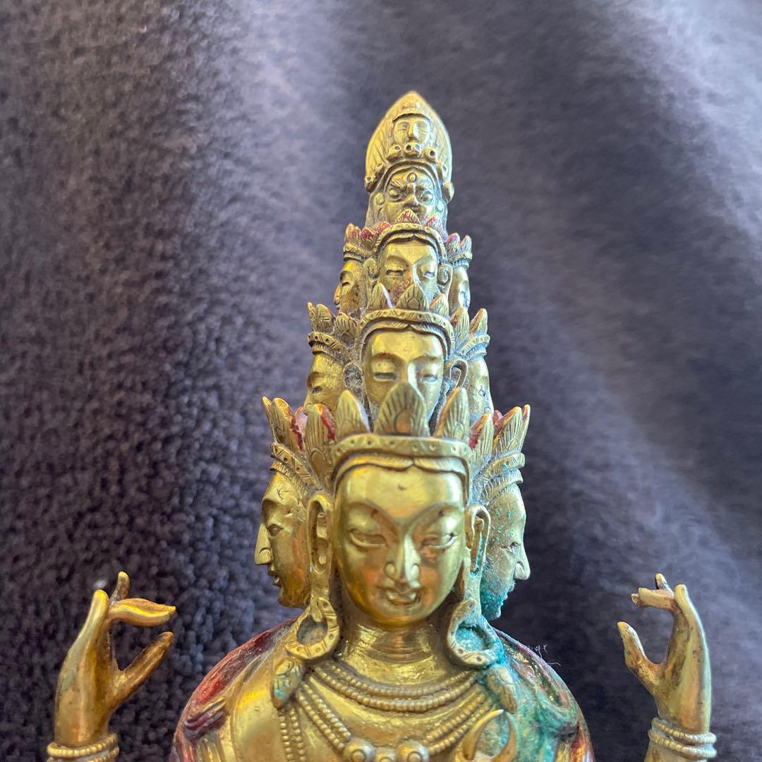 十一面観音 仏像 骨董