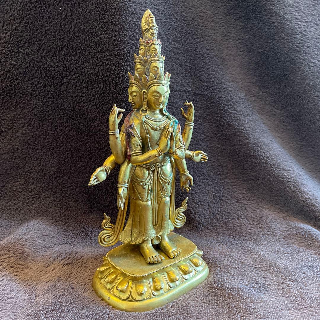 十一面観音 仏像 骨董