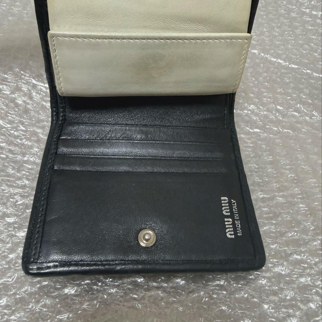miumiu ミュウミュウ NAPPA ROUCHES 財布