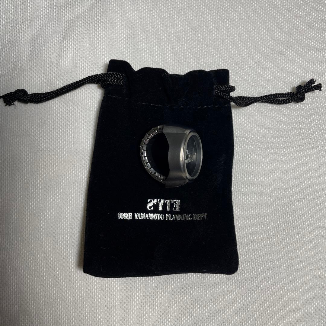 みそしるS'YTE yohji yamamotoノベルティ　リングウォッチ