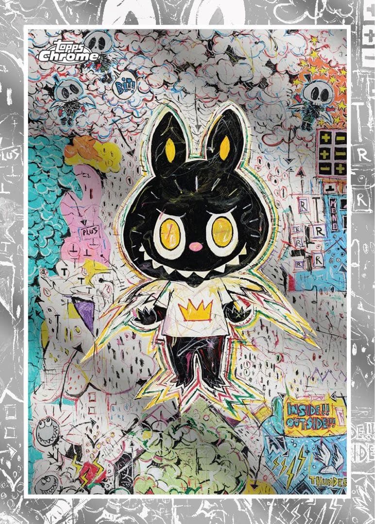 2025 Topps Chrome Labubu 1box 新品・未開封