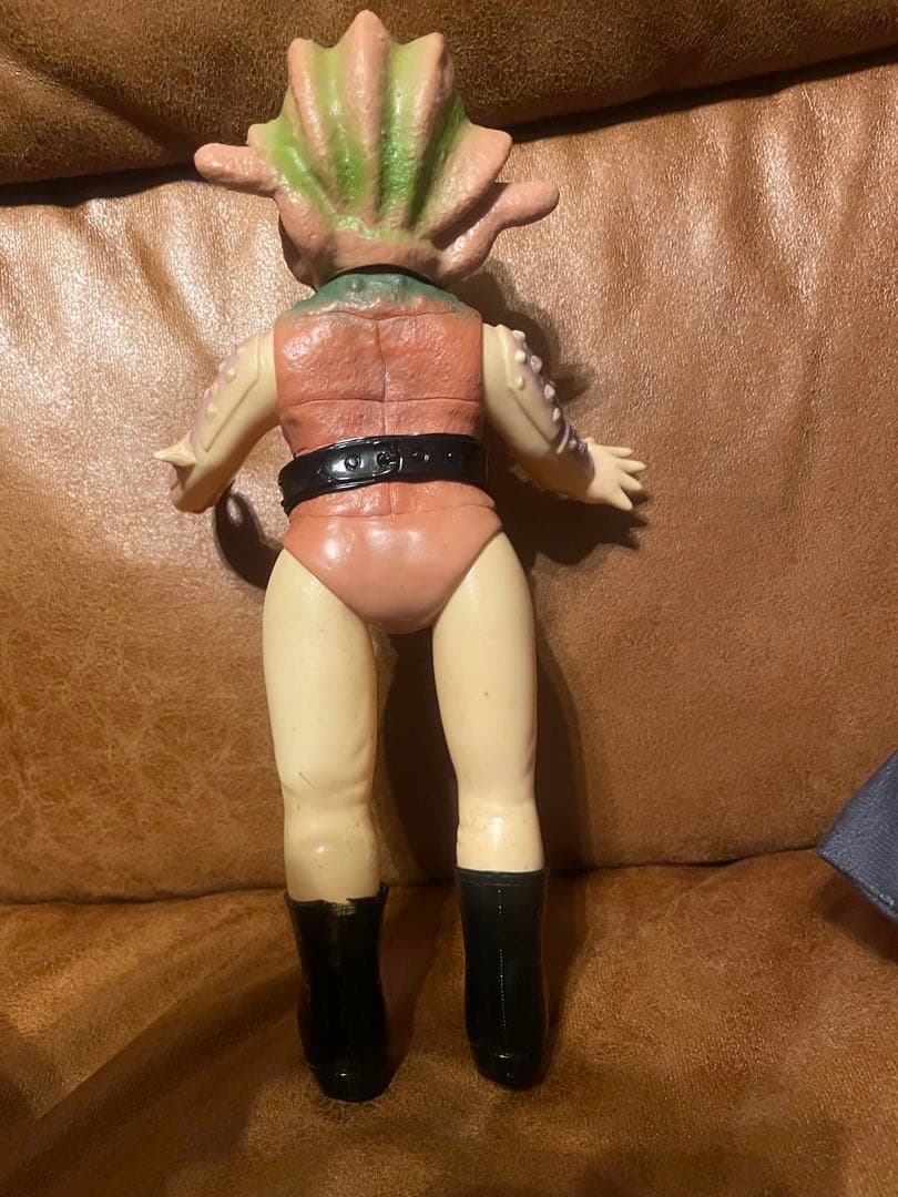 フリマ君　仮面ライダー　ソフビ　カニバブラー　旧バンダイ