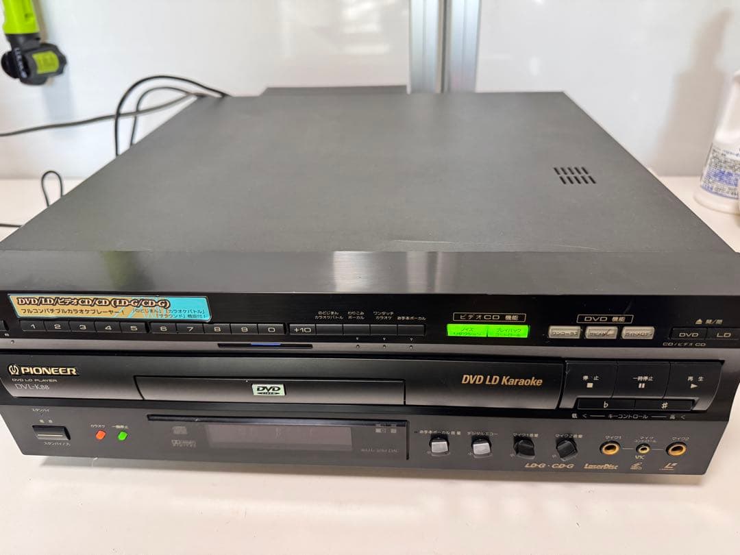 Pioneer DVD/LDプレーヤー DVL-K88 カラオケ 日本製