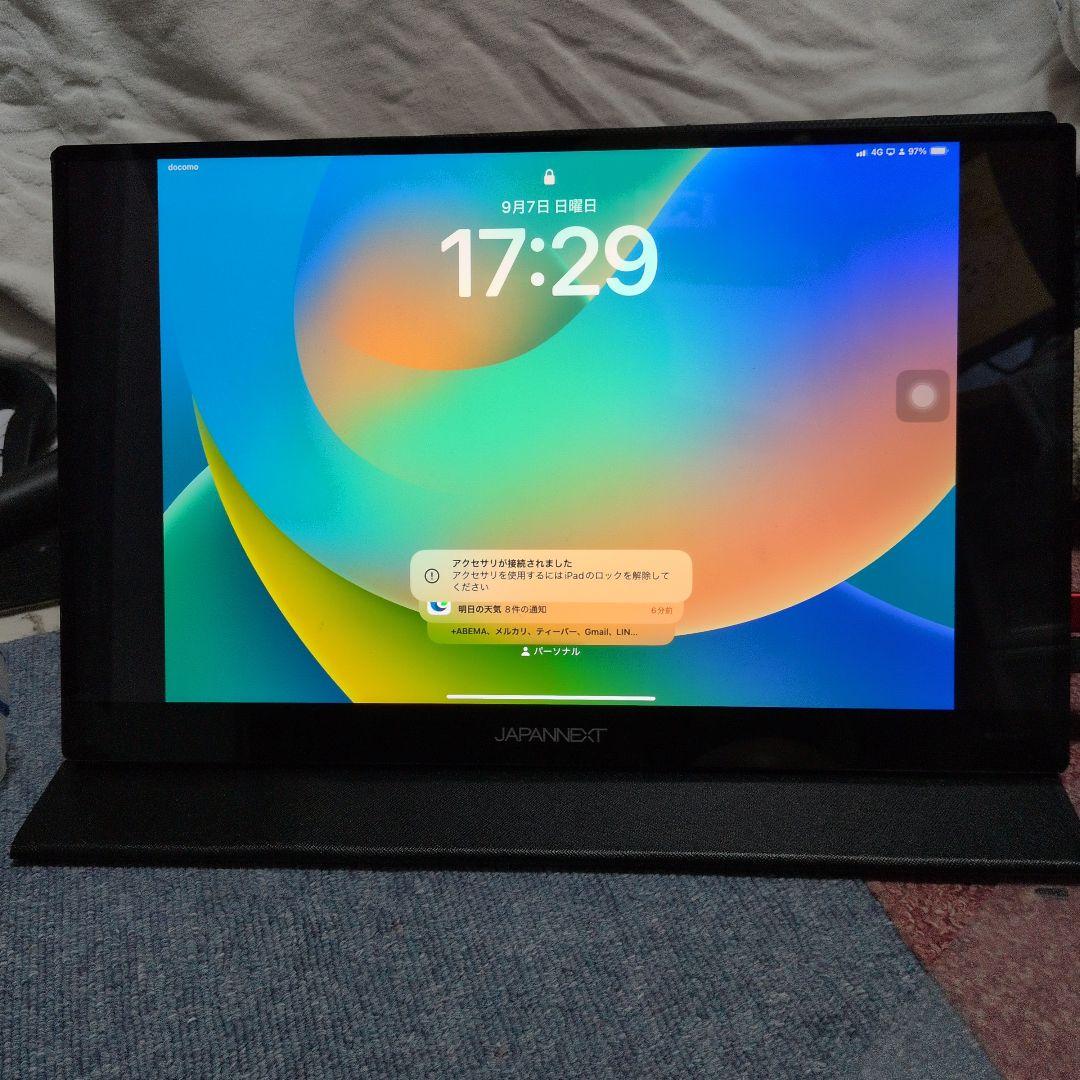 ス*バ様 モバイルモニター JAPANNEXT 15.6inch HDR,4K,