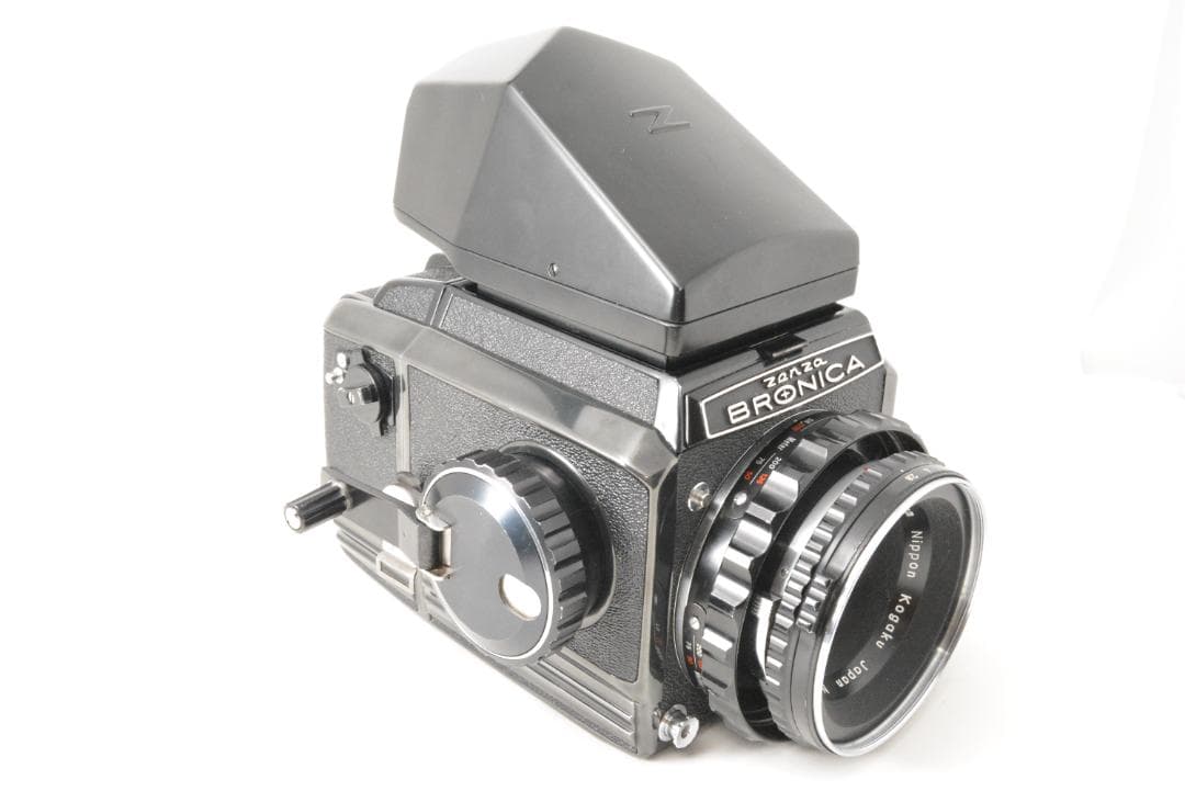 ≪希少なブラック≫ZENZA BRONICA S2 後期＋75mm F2.8