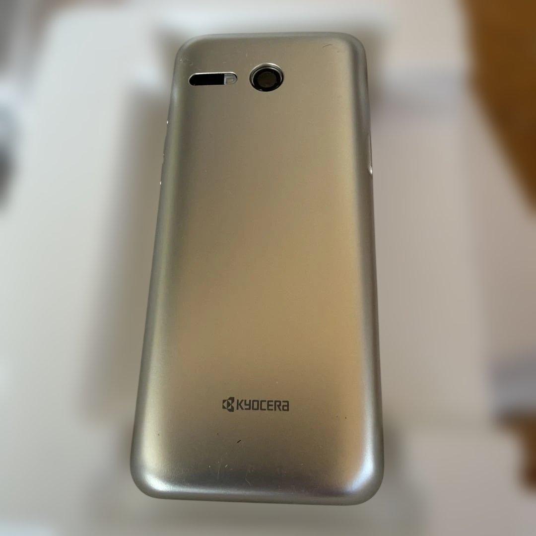 【値下げ】au KYF43 シャンパンゴールド　中古品