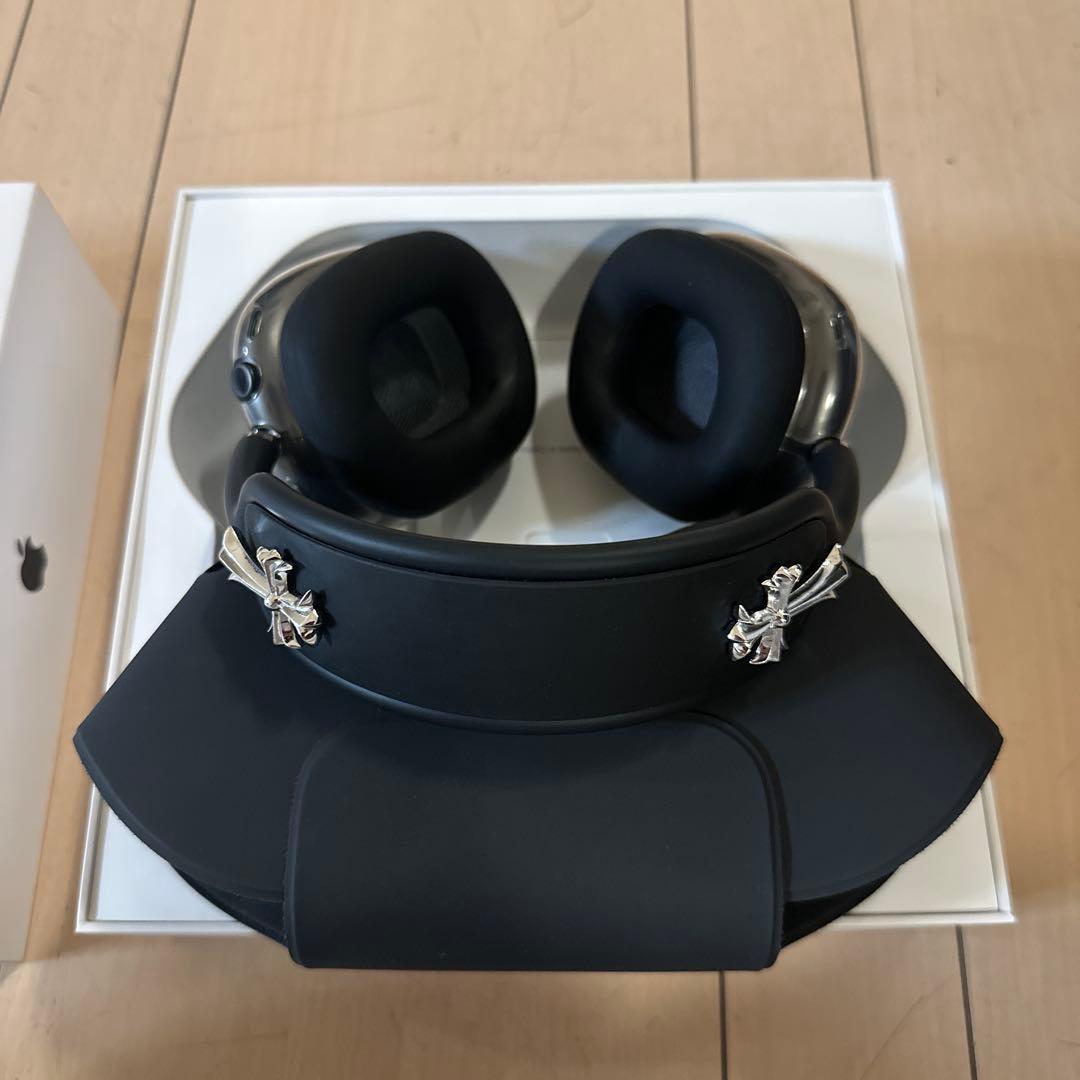 AirPods Max スペースグレー　 アクセサリー　カバー付き