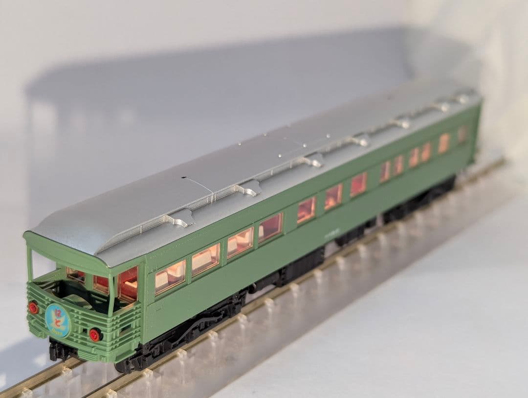 KATO　特急 はと 青大将編成　７両　全車室内灯　Nゲージ