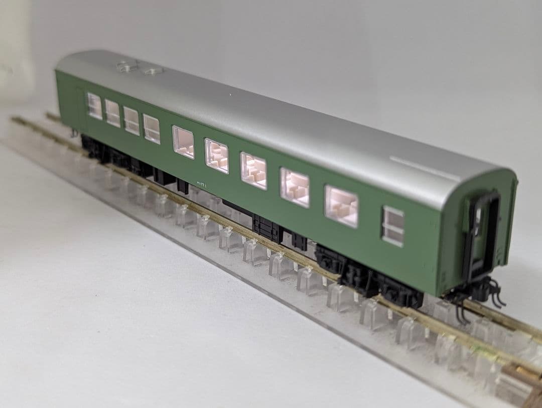 KATO　特急 はと 青大将編成　７両　全車室内灯　Nゲージ