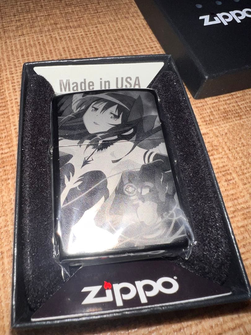 zippo 劇場版 魔法少女 まどかマギカ　悪魔ほむら 希少　ジッポ