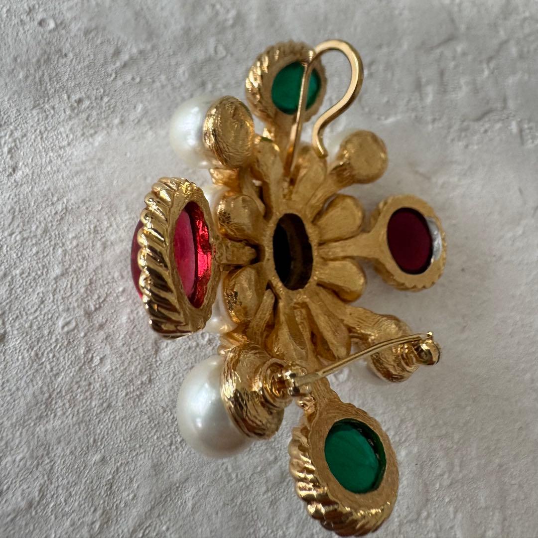 【 CINER （サイナー）】ヴィンテージ クロスブローチ&ペンダントトップ