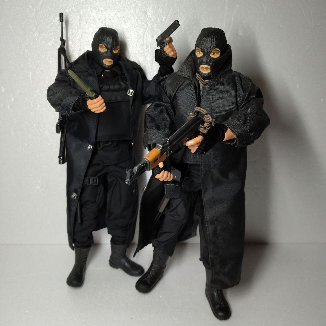 1/6 ミリタリーフィギュア　特殊部隊？強盗？　2体