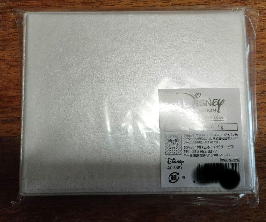 ディズニー限定品ver.ギンザタナカ　純金カード1ｇ