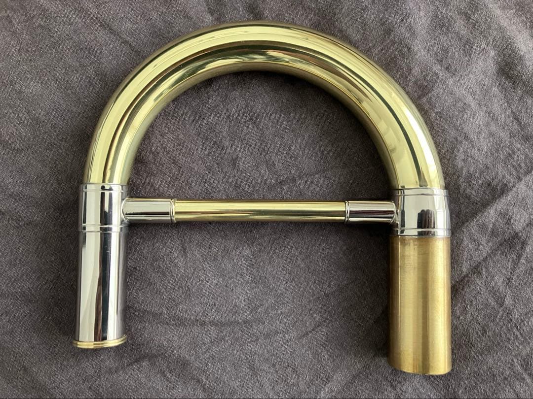 Edwards / Getzen バストロンボーン主管（イエローブラス）