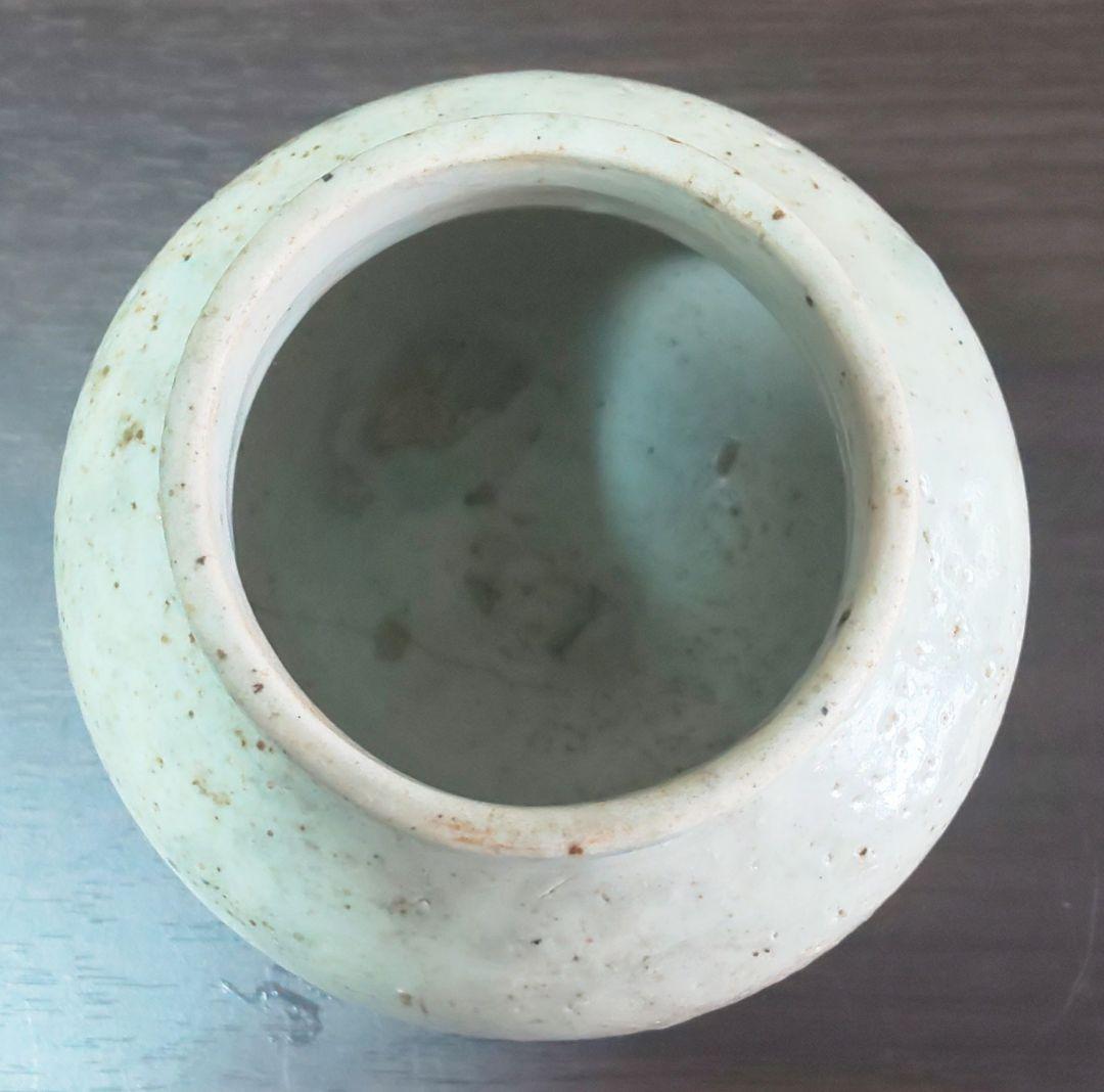 朝鮮古美術 李朝白磁壺