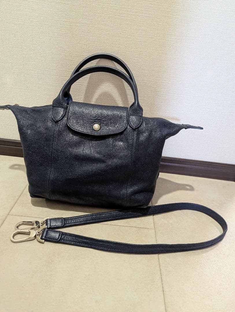 a*p様 値引き不可 ロンシャン ル・プリアージュ オールレザー キュイール