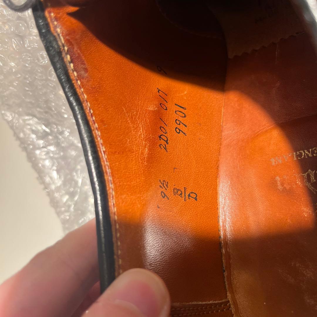 Alden 9901 ブラック 9 1/2