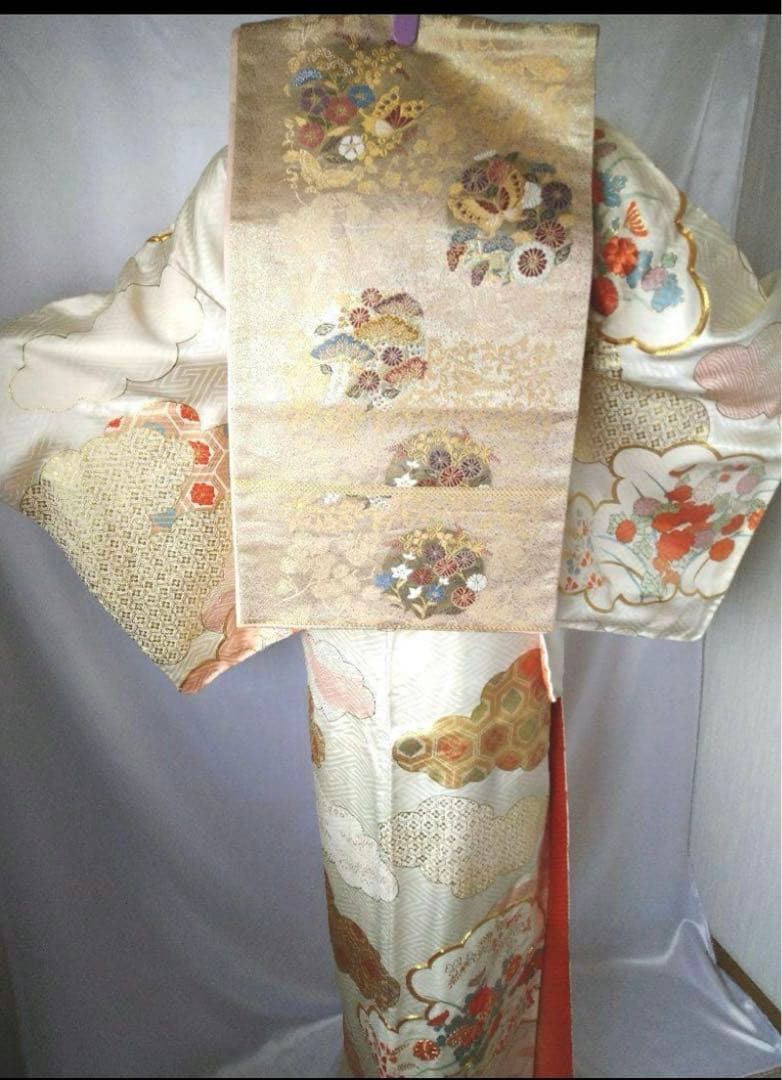 大幅値下げ・七五三や各種セレモニーに⭐︎正絹訪問着4点セット