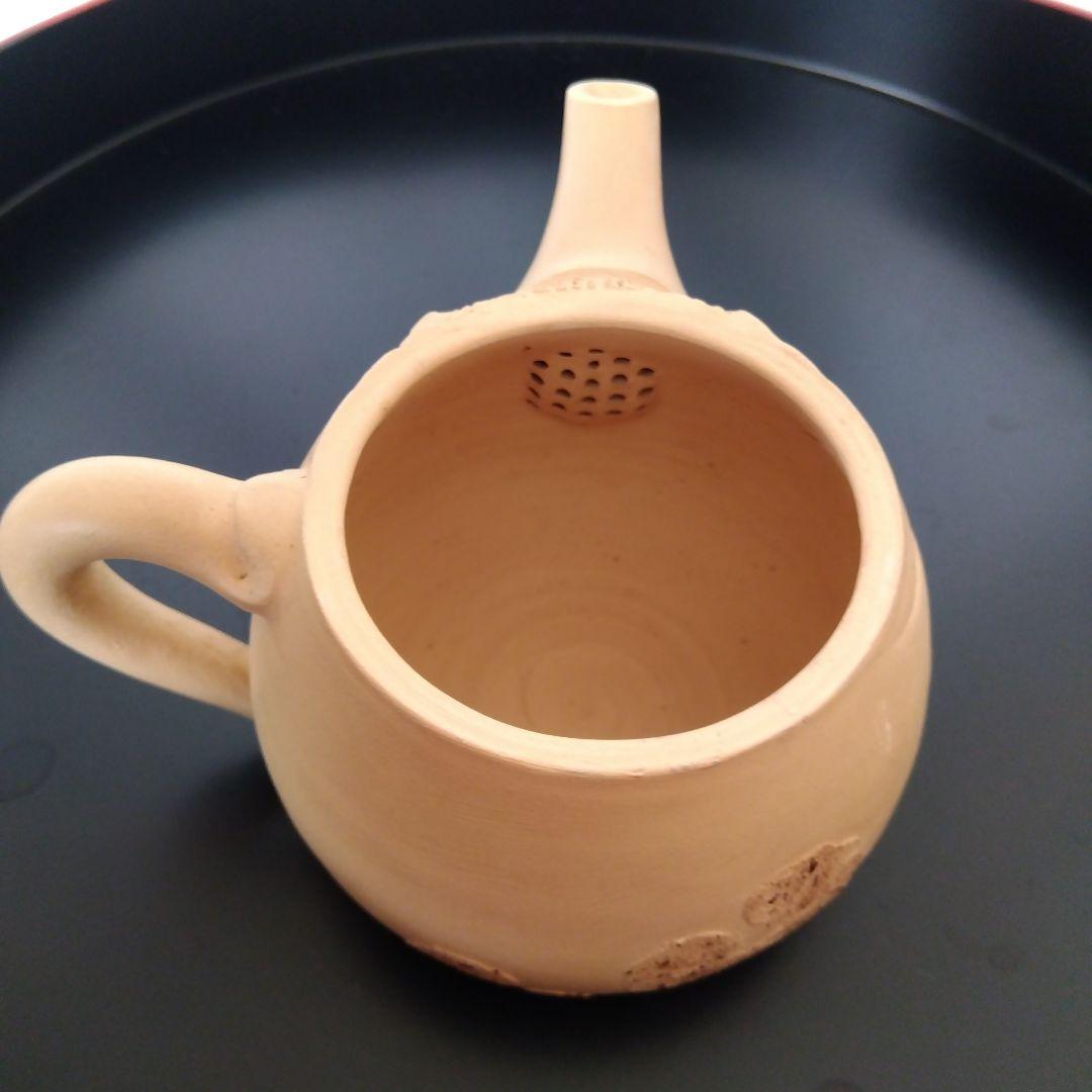 【新品未使用】 秋田焼 からくり細工 急須 湯呑み セット