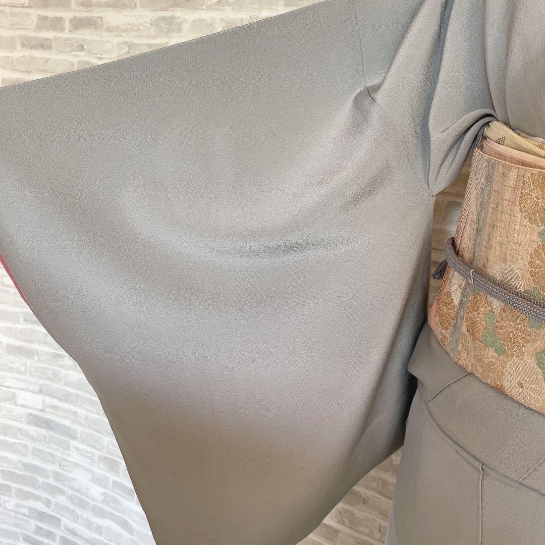 訪問着のみ　加賀友禅　虫喰い　空に伸びる桜　南克治　入学式　卒業式　P2