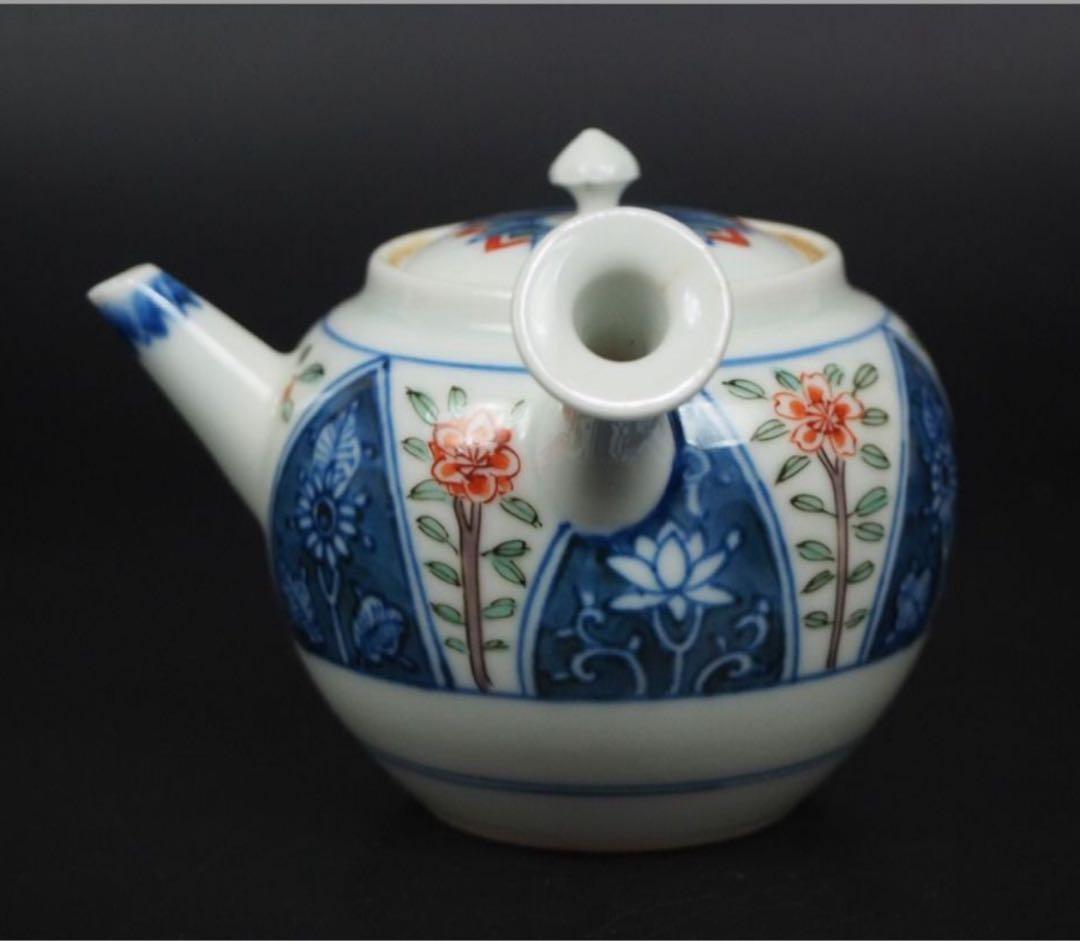 送料無料　大正～昭和前期　京焼 平安清豊造 煎茶器7セット　共箱　煎茶道具