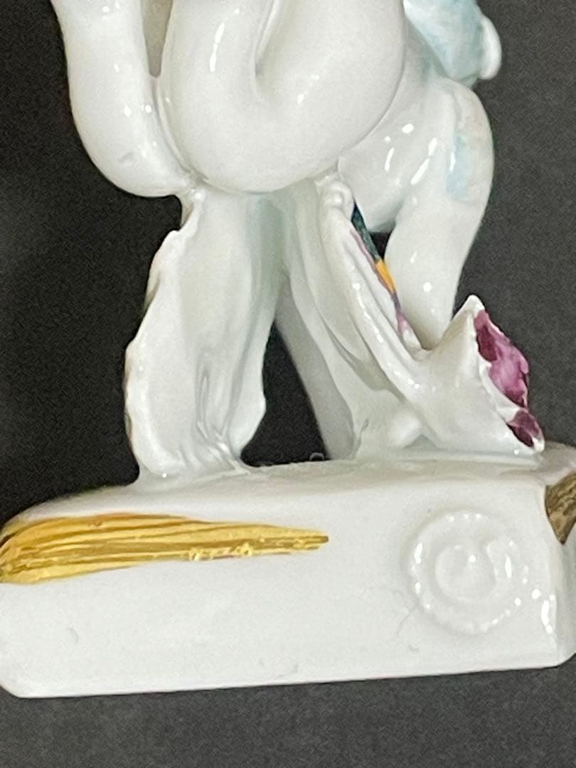 マイセン オーナメント『うさぎ』干支シリーズ 兎 フィギュリン　2個セット