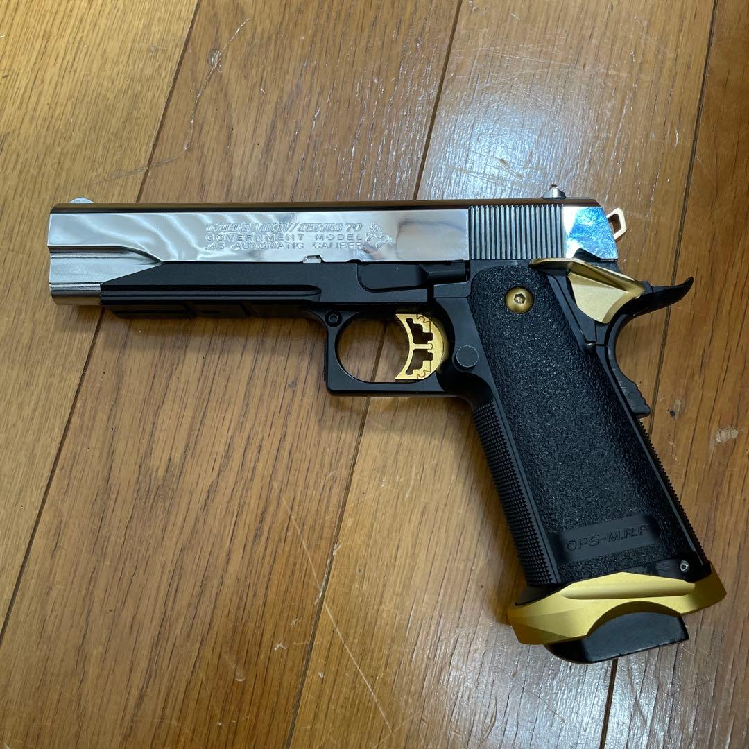 東京マルイ　ゴールドマッチ　メッキスライド