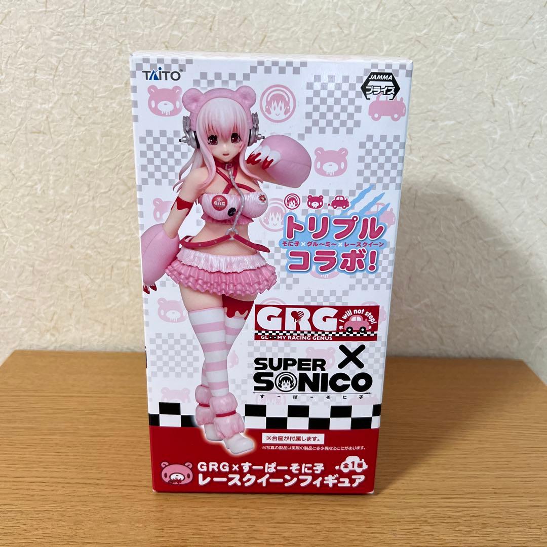 未開封？チャックスGP　GRG すーぱーそに子　レースクイーンフィギュア