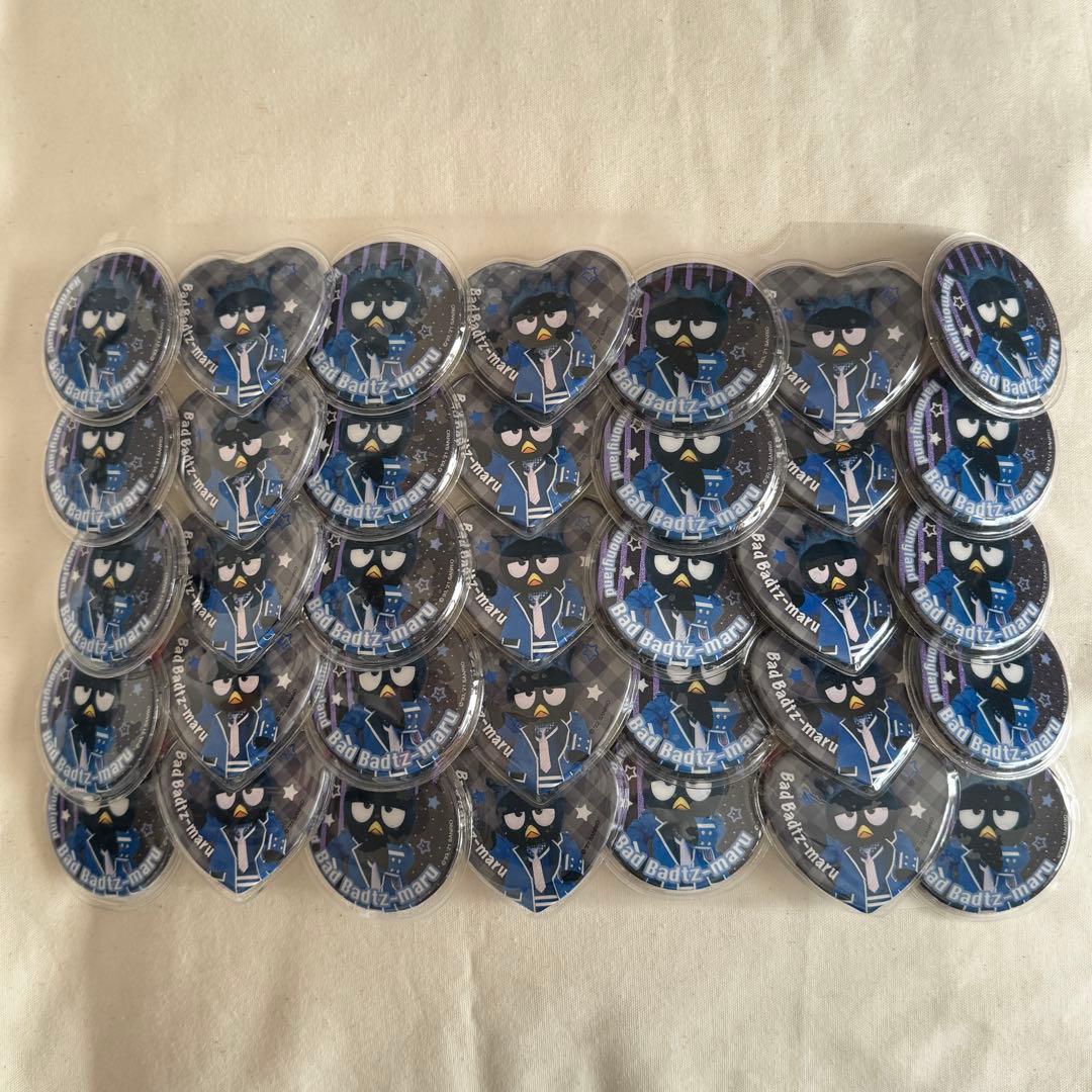 バッドばつ丸　缶バッジ　20個+15個　ハーモニーランド　A4 痛バ　アイドル