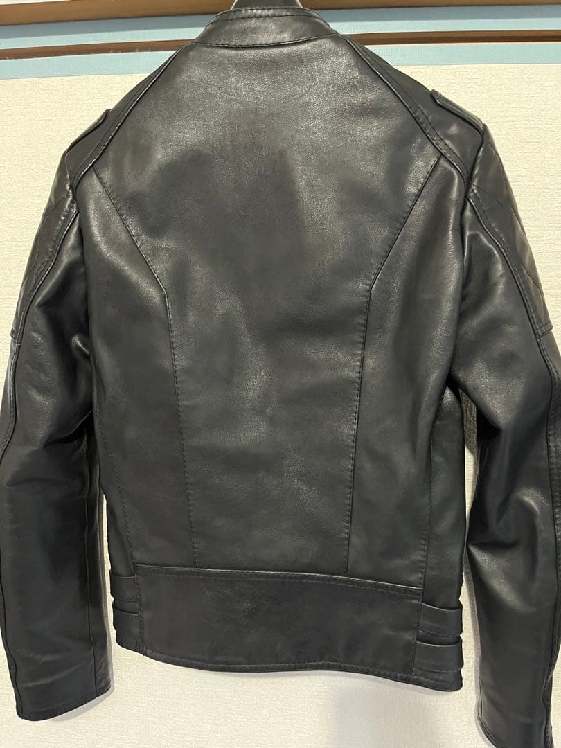 BALENCIAGA バレンシアガ ライダースジャケット44 牛革