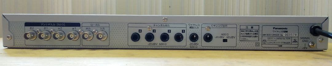 PANASONIC WX-UR504 WX-UD500×2台 ワイヤレス受信機
