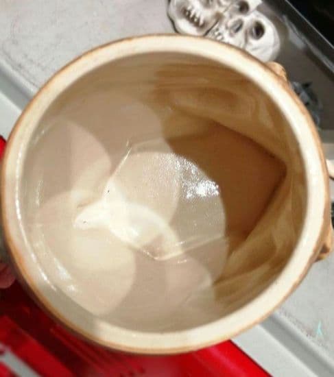 極美品　スカル　ドクロ　ビンテージ　ドイツ　ビアステイン　置物　マグカップ　2