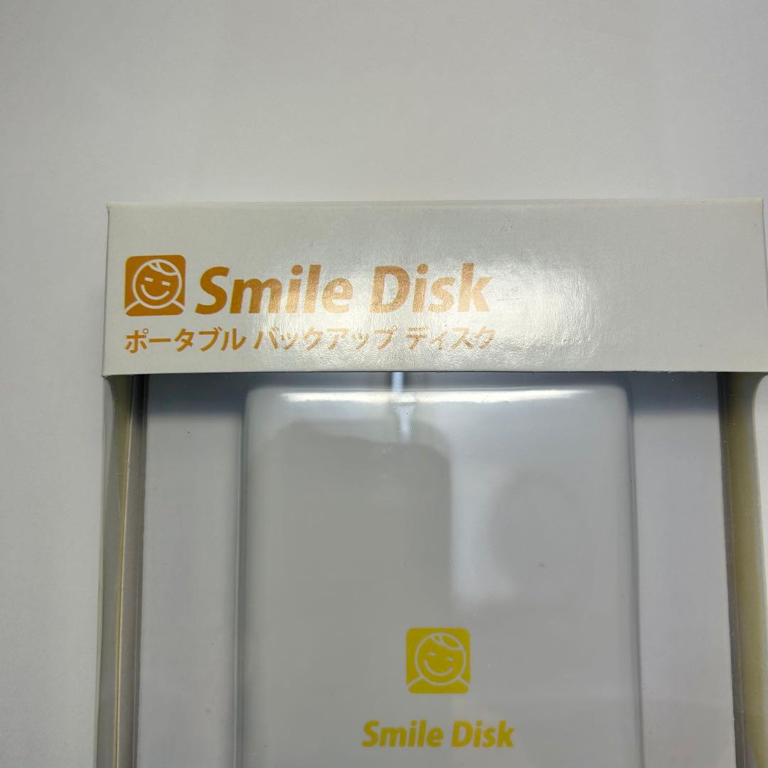【未使用品】ハードディスク　自動バックアップ　PC周辺機器　Smile Disk