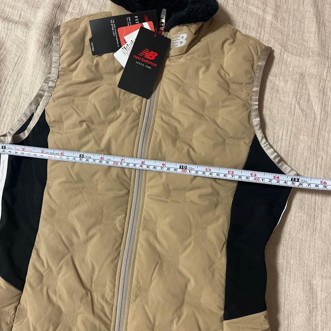 【新品】ニューバランスゴルフ ダウンワンピース ベージュサイズ1 （M）