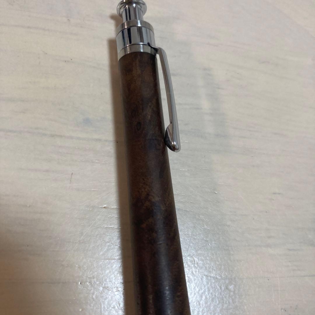 工房楔　ペンシル楔　クラロウォールナット 0.5mm シャーペン　固定式口金付き