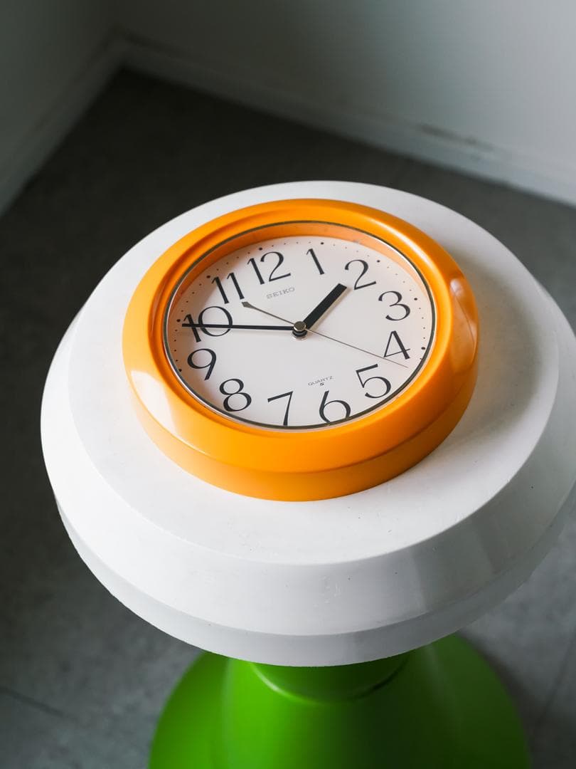 70-80's SEIKO clock 掛時計 昭和 レトロポップ