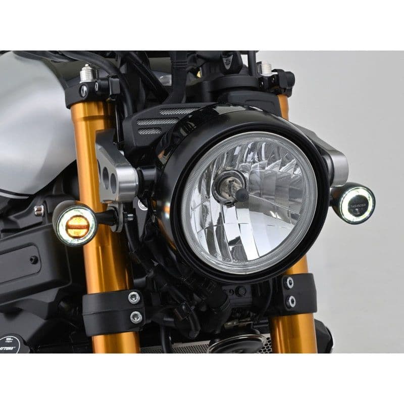 HIGHSIDER LEDホワイトポジションフロントウインカー ロケットブレット